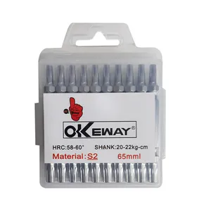 سر پیچ گوشتی ستاره ای اوکی مدل DI-1000 مجموعه 10 عددی