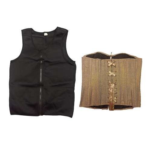 گن زنانه مدل زیپی و ساعت شنی مجموعه 2 عددی