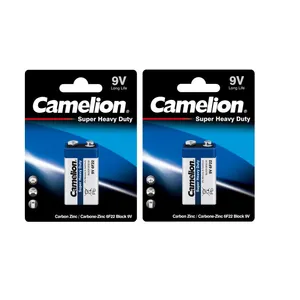 باتری کملیون مدل سوپر انرژی 9 ولت بسته ۲ عددی