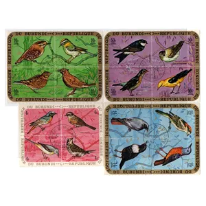 تمبر یادگاری مدل خارجی مجموعه 16 عددی 