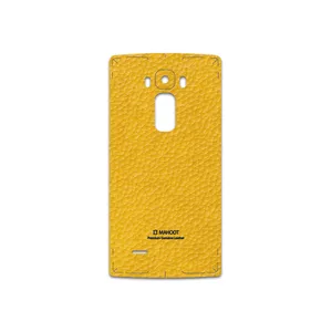 MAHOOT Mustard-Leather Cover Sticker for LG G Flex 2