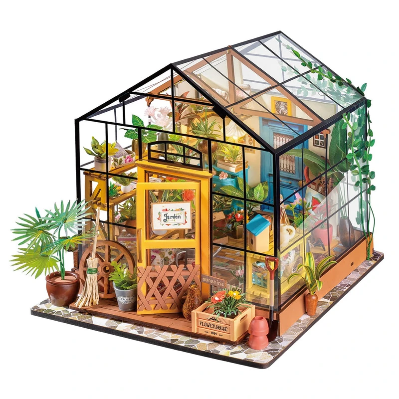 ساختنی 389 تکه رولایف مدل Cathy's Flower House DG104