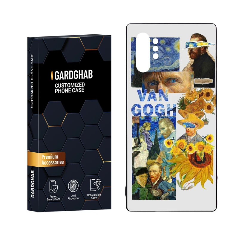 کاور گارد قاب مدل هنری مناسب برای گوشی موبایل سامسونگ Galaxy Note 10 Plus