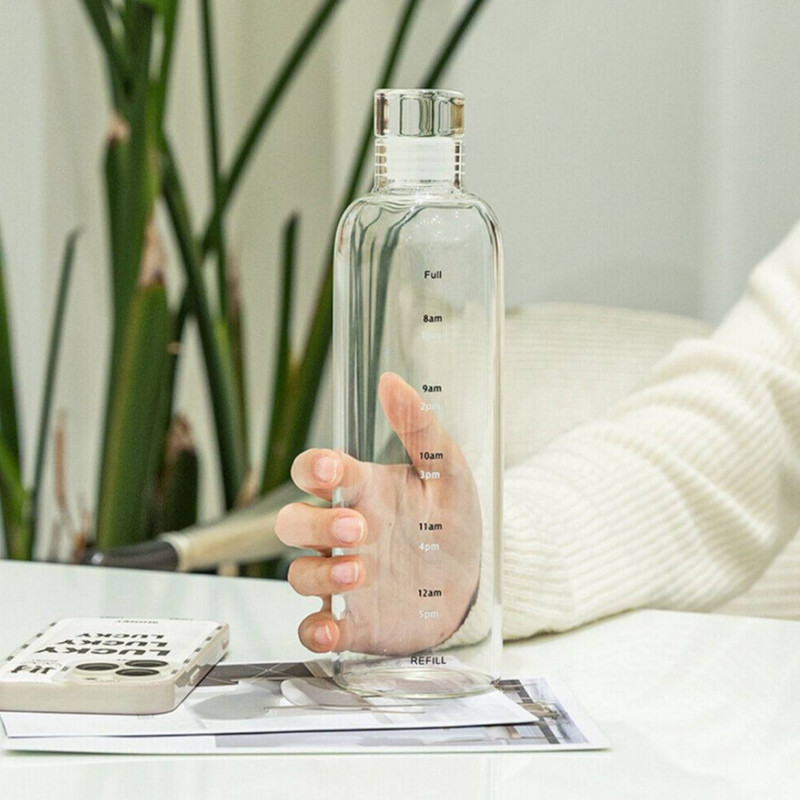 بطری آب مدل مدرج کد 1000