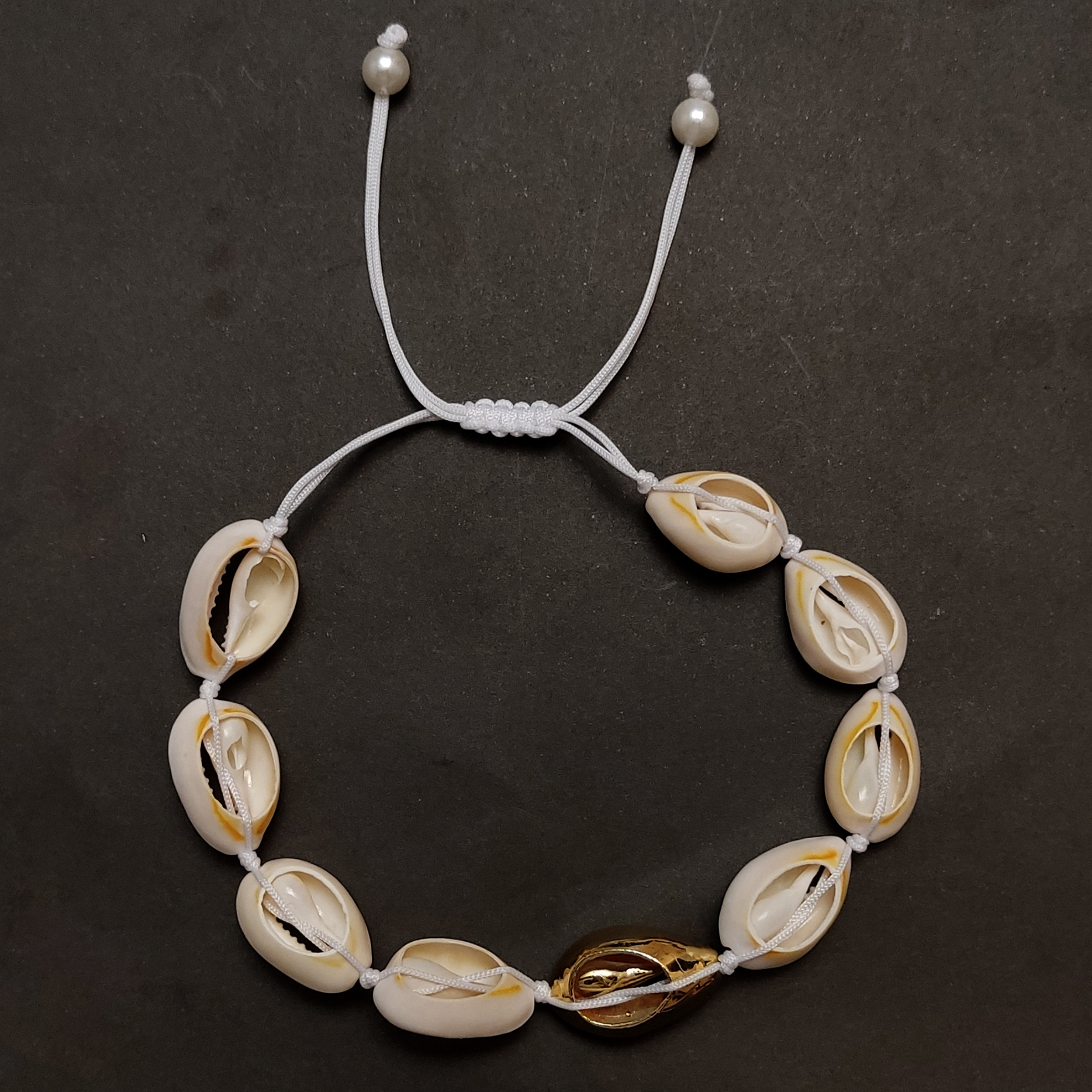 پابند زنانه مدل صدفی کد kh065