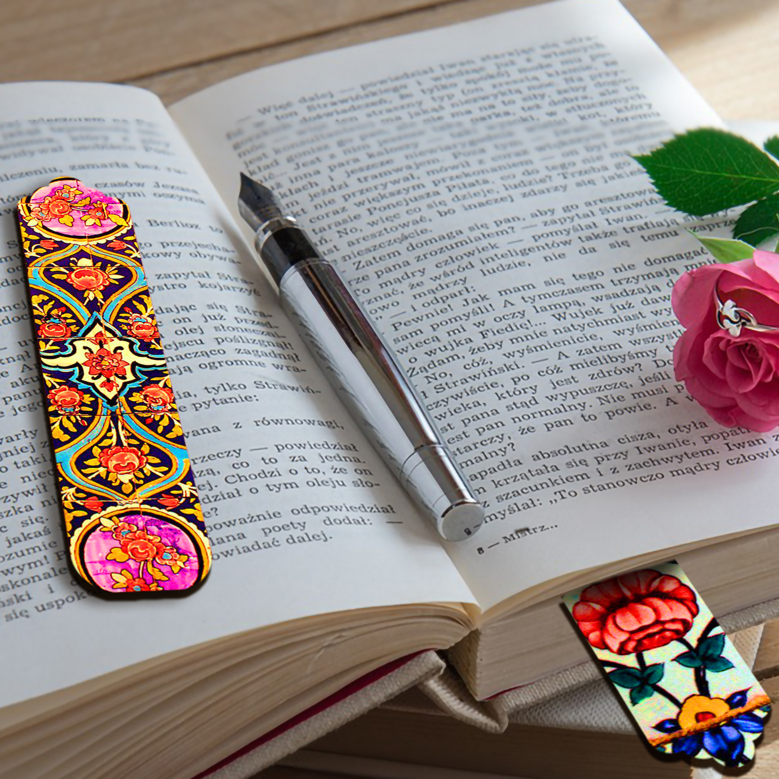 نشانگر کتاب لوکسینو مدل book_8 مجموعه 2 عددی