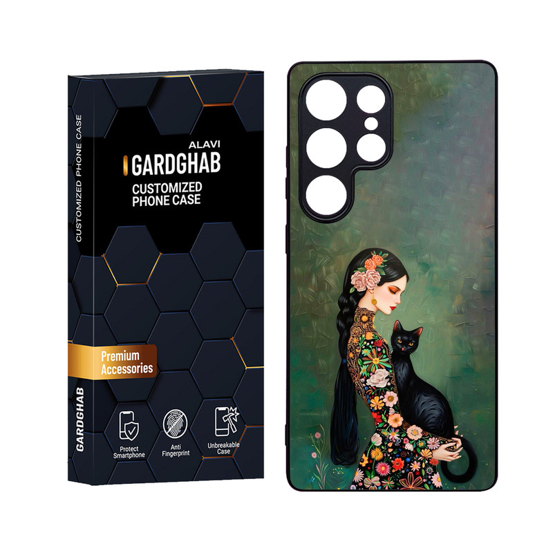 کاور گارد قاب علوی مدل Glass مناسب برای گوشی موبایل سامسونگ  Galaxy S25 Ultra