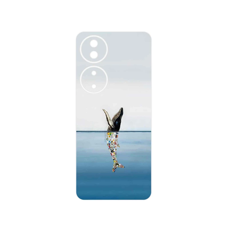 برچسب پوششی ماهوت مدل Collage of Sea Trash مناسب برای گوشی موبایل آنر X7b