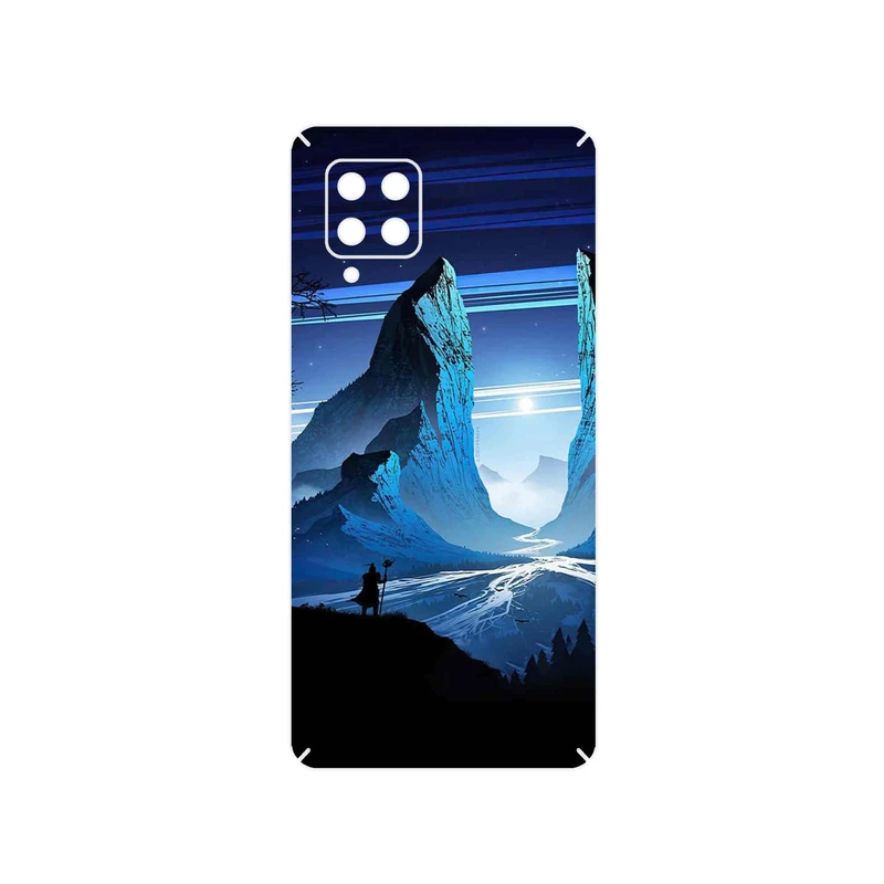 برچسب پوششی ماهوت مدل Blue Mountains Digital Art مناسب برای گوشی موبایل سامسونگ Galaxy A42