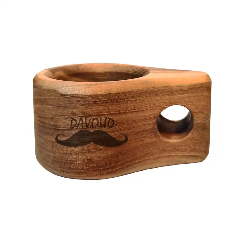 لیوان چوبی مدل داود