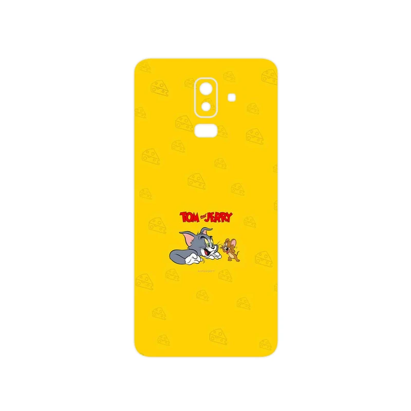 برچسب پوششی ماهوت مدل Tom and Jerry مناسب برای گوشی موبایل سامسونگ Galaxy J8