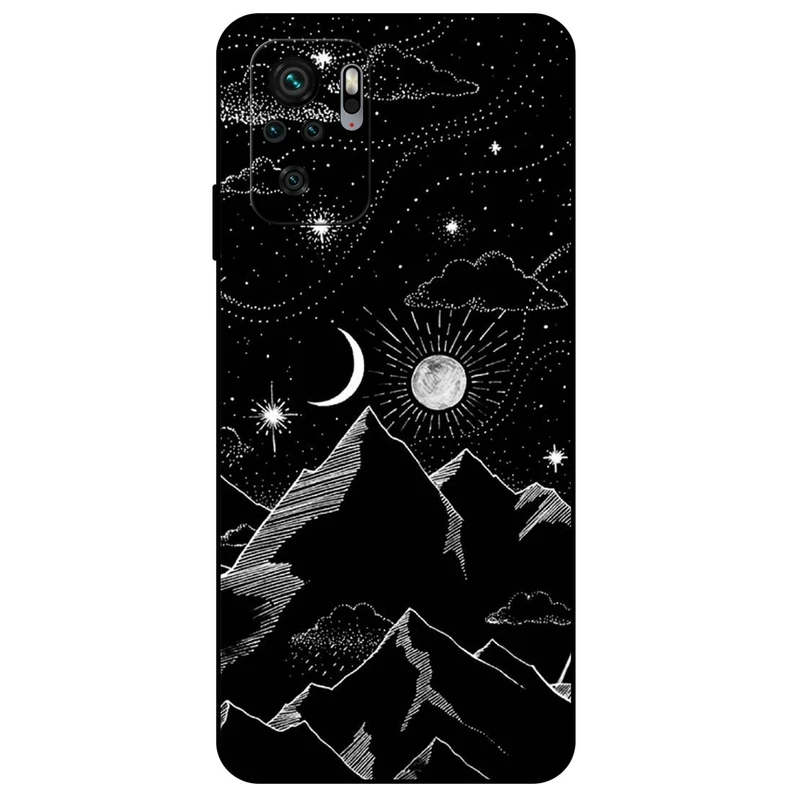 کاور مگافون طرح کوه مدل 8078 مناسب برای گوشی موبایل شیائومی Redmi Note 11SE