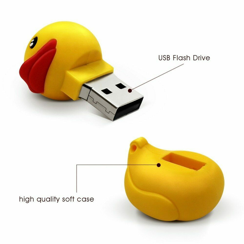 فلش مموری  Usb 2.0 اولتیتا مدل اردک ظرفیت 128 گیگابایت