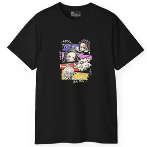 تی شرت آستین کوتاه مردانه پاد آفرین مدل اسپرت طرح انیمه کد 0908