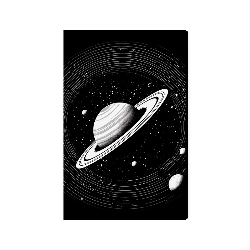 تابلو شاسی عرش مدل فانتزی منظره فضا و کهکشان کد As5250