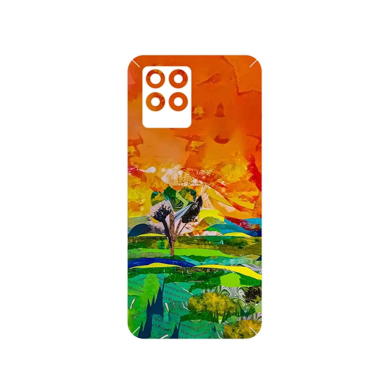 برچسب پوششی ماهوت مدل Collage of Painting مناسب برای گوشی موبایل ریلمی 8 Pro