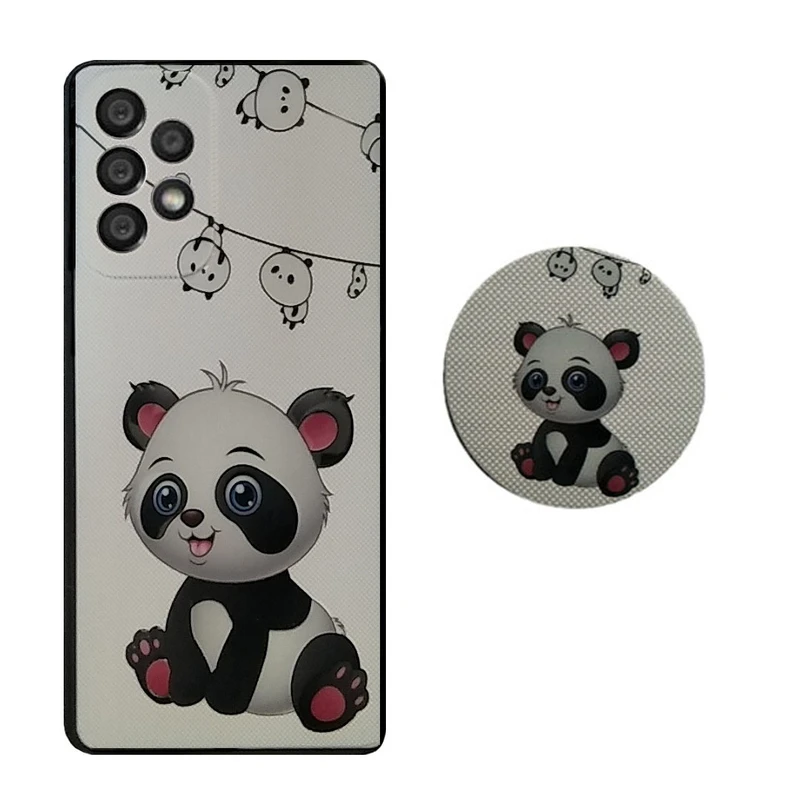 کاور مدل HB 0115 مناسب برای گوشی موبایل سامسونگ Galaxy A72 4G / A72 5G به همراه پاپ سوکت