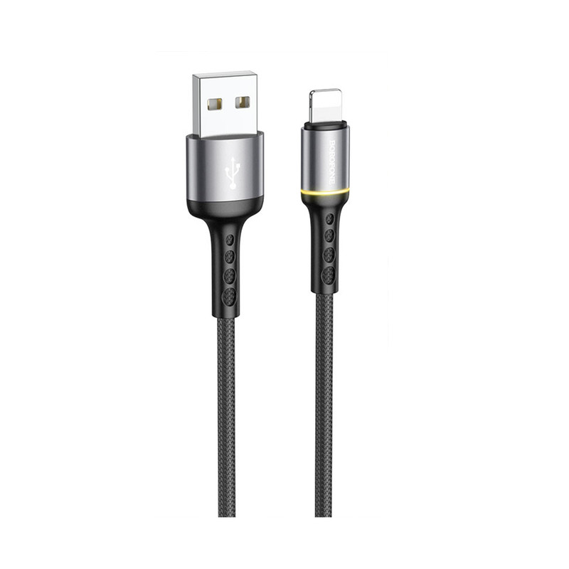 کابل تبدیل USB به لایتنینگ بروفون مدل BU33 طول 1.2 متر
