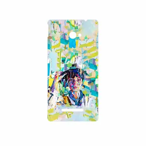 MAHOOT Collage of Women Portrait 1 Cover Sticker for HTC 8X