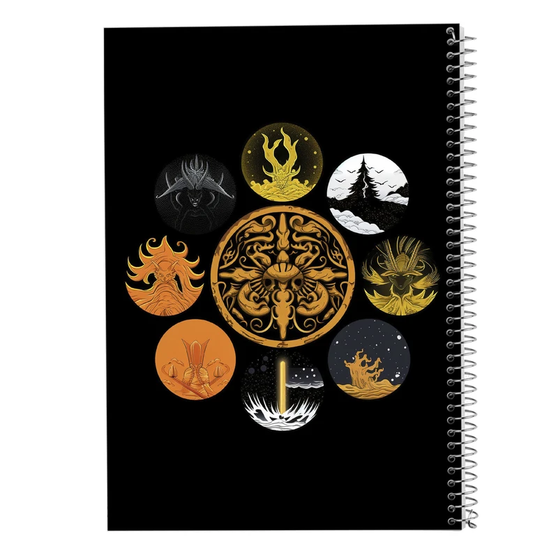 دفتر نقاشی 50 برگ مدوپد مدل Vindland Saga کد DF3179