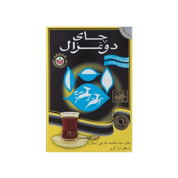 چای ارل گری دو غزال - 500 گرم