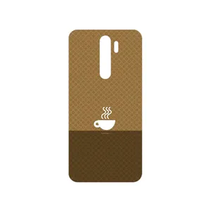 MAHOOT Minimal Cup of Coffee Icon Cover Sticker for Xiaomi Redmi Note 8 Pro