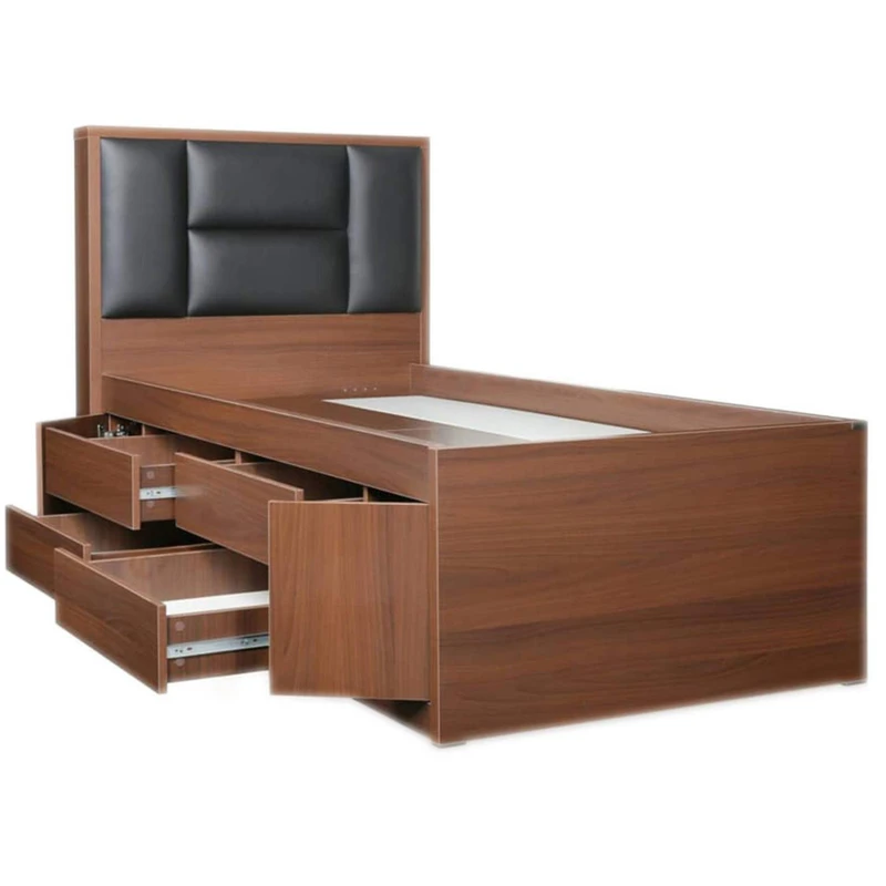 تخت خواب یک نفره مدل 4030 سایز 120×200 سانتی متر 