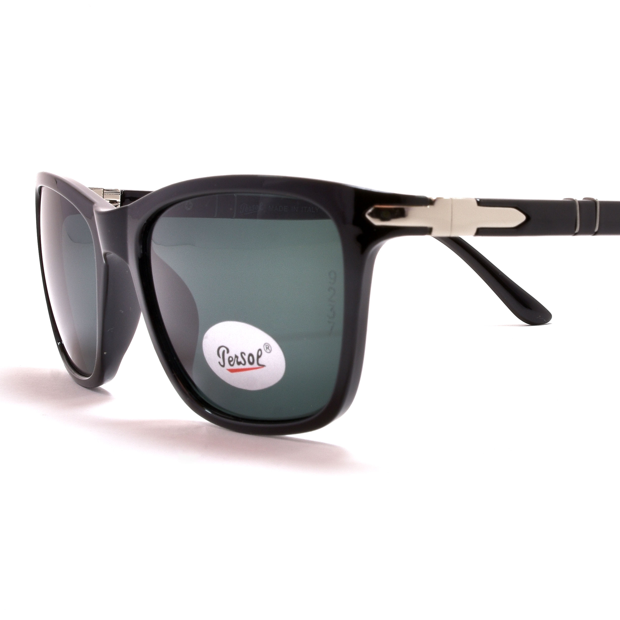 عینک آفتابی پرسول مدل GLOSSY-BLC-PO 9237 -  - 4