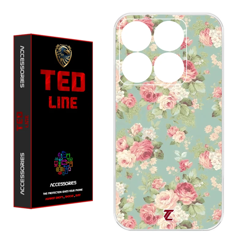 کاور تدلاین طرح گل کد 1224 مناسب برای گوشی موبایل شیائومی Mi 14T / 14T Pro
