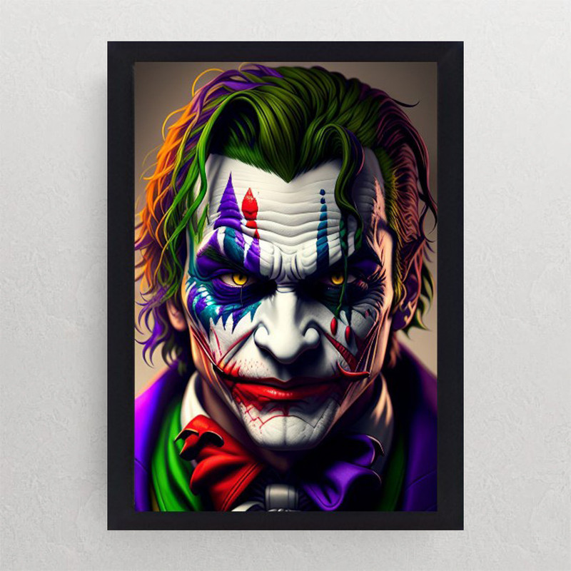 تابلو نوری گیم دکور طرح جوکر مدل joker22