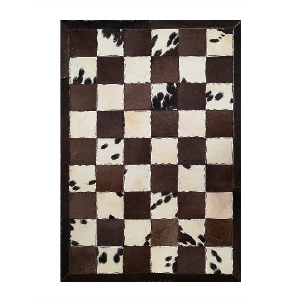 کلاژ فرش پوست و چرم کمالی مدل AD-0362