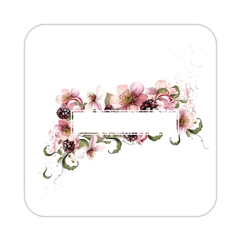 زیر لیوانی کاکتی طرح گل مدل mp19557