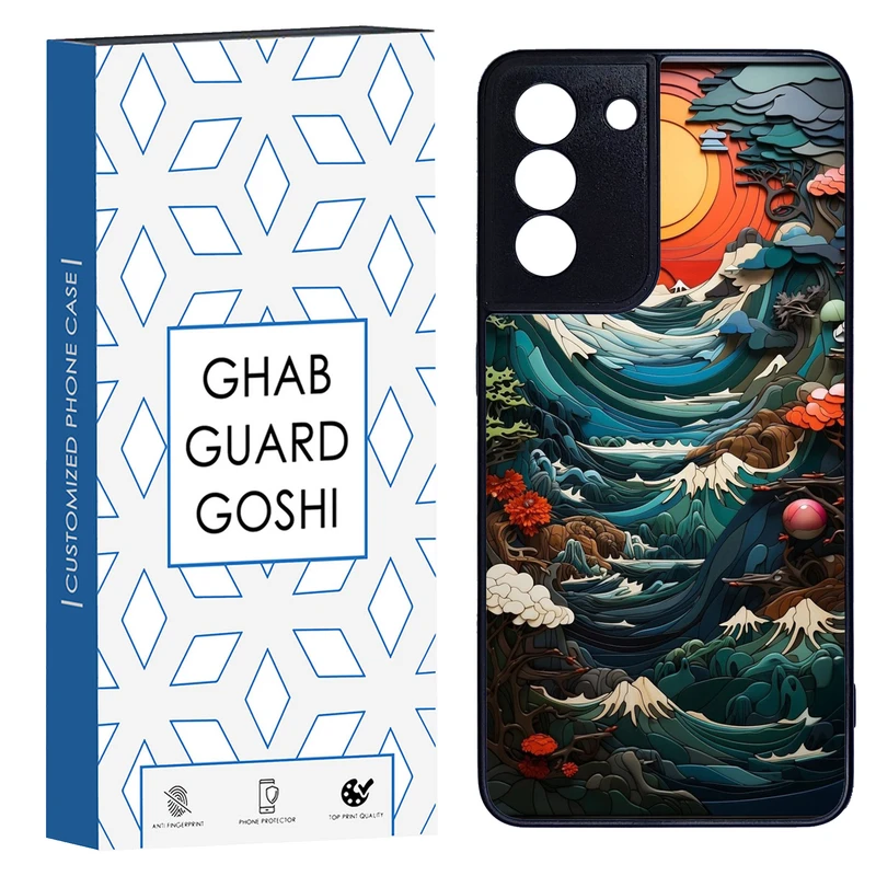 کاور قاب گارد گوشی طرح منظره کد TPU-205 مناسب برای گوشی موبایل سامسونگ Galaxy S21 fe