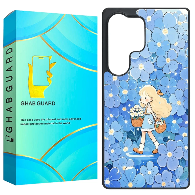کاور قاب گارد طرح دختر مدل GS25U مناسب برای گوشی موبایل سامسونگ Galaxy S25 Ultra 