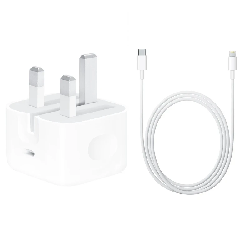 شارژر دیواری 20 وات مدل B/A به همراه کابل لایتینگ