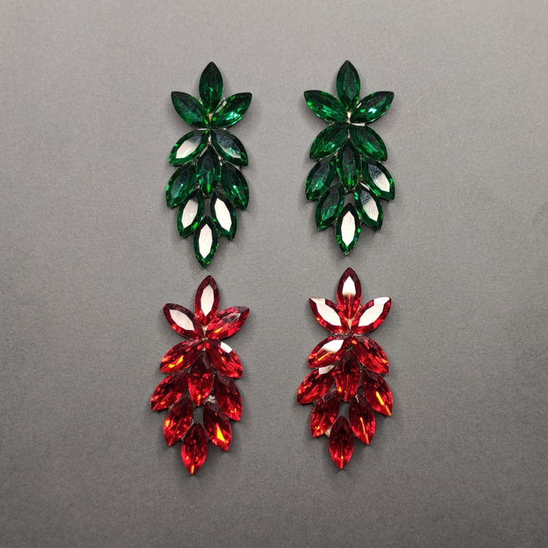 گوشواره زنانه مدل مجلسی مارکیز کد SH04 گوشواره زنانه مدل مجلسی مارکیز کد SH04