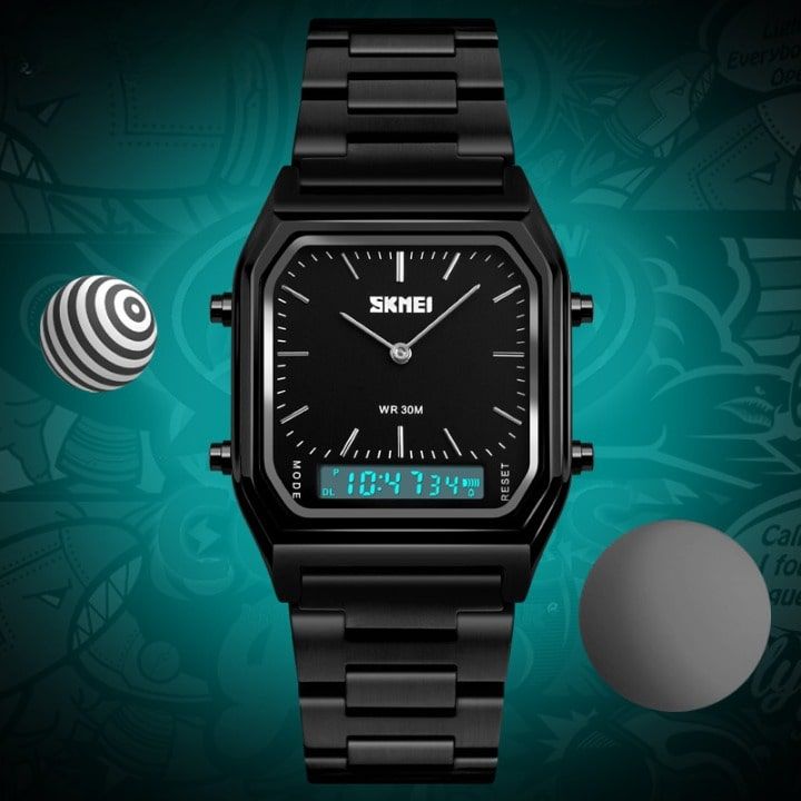 ساعت مچی عقربه ای اسکمی مدل 1220 BK -  - 3