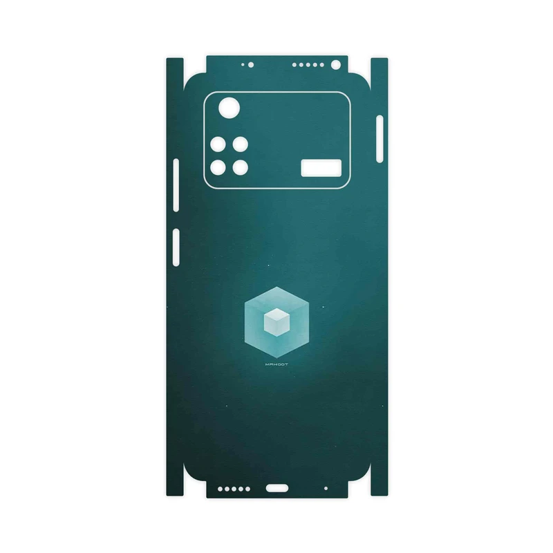 برچسب پوششی ماهوت مدل Minimal Cube icon-FullSkin مناسب برای گوشی موبایل شیائومی Poco M4 Pro 4G