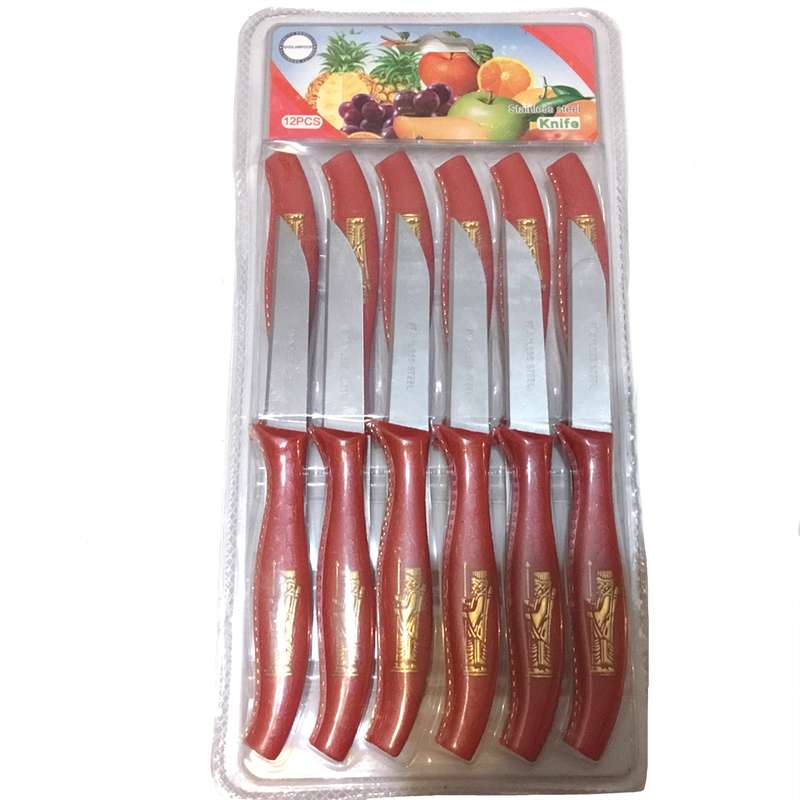 چاقو طرح هخامنشی کد d43 بسته 12 عددی