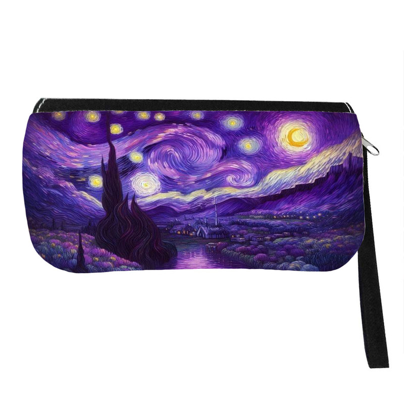 جامدادی پاد آفرین مدل فانتزی طرح ونگوگ شب پر ستاره کد p399