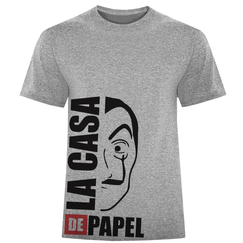 تیشرت آستین کوتاه مردانه مدل نقاب F862