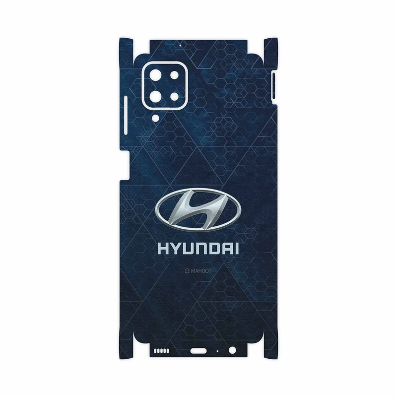 برچسب پوششی ماهوت مدل Hyundai-Logo-FullSkin مناسب برای گوشی موبایل سامسونگ Galaxy A12 Nacho