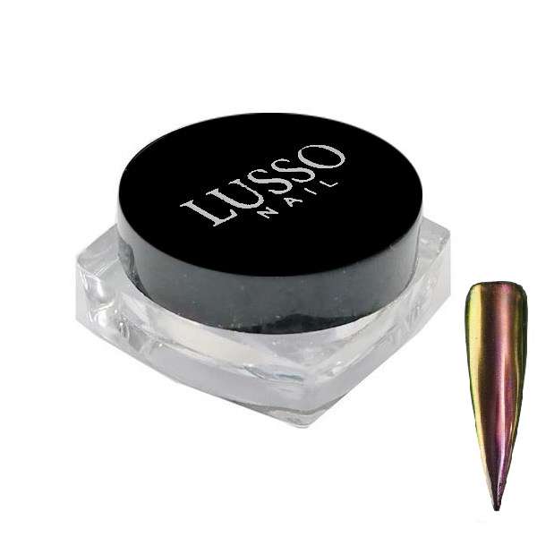 پودر کروم ناخن لوسو مدل بال مگسی کد 03