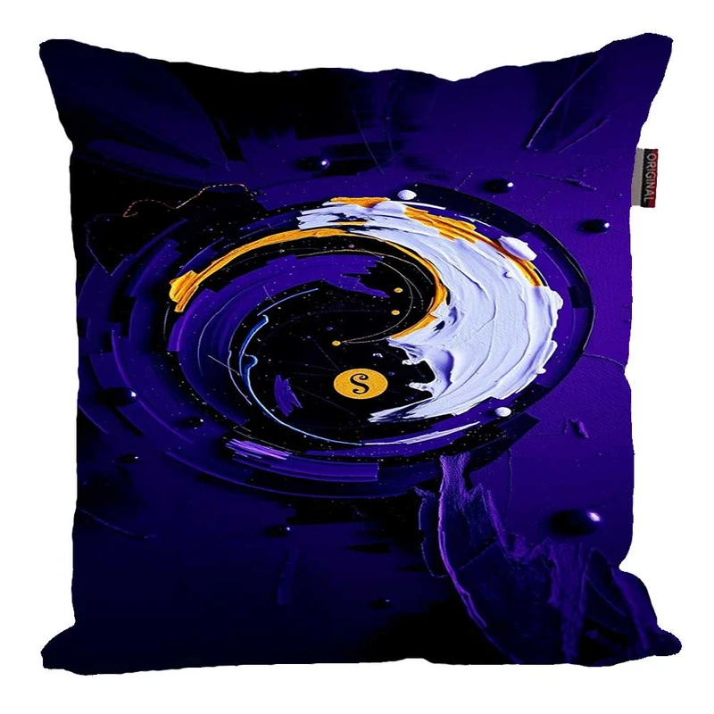 کوسن پاد آفرین مدل فانتزی طرح مدرن رنگی کد 2101