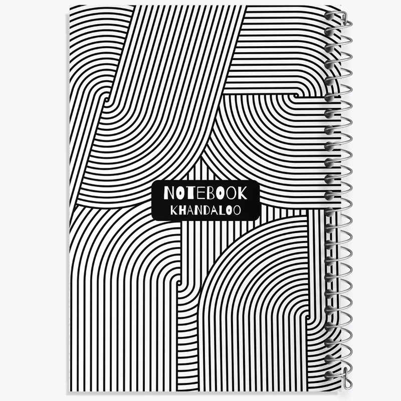 دفتر مشق 50 برگ خندالو طرح مدرن کد N843