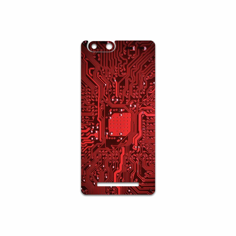برچسب پوششی ماهوت مدل Red Printed Circuit Board مناسب برای گوشی موبایل جی ال ایکس Pars