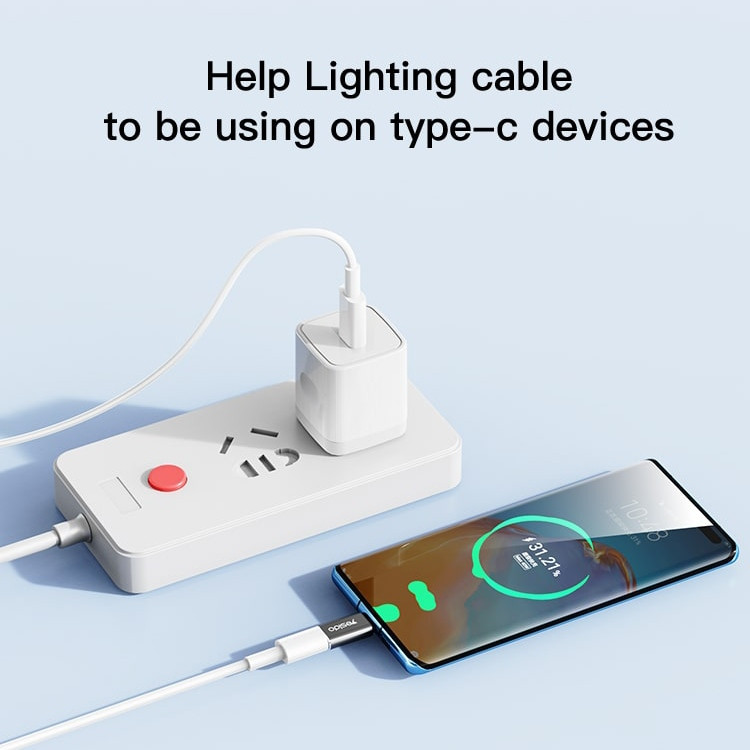 مبدل لایتنینگ به USB-C یسیدو مدل GS22