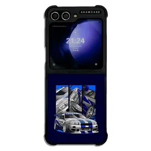 AKAM AMC-WSGZFLIP5-CARS-21 Cover For Samsung Galaxy Z Flip 5