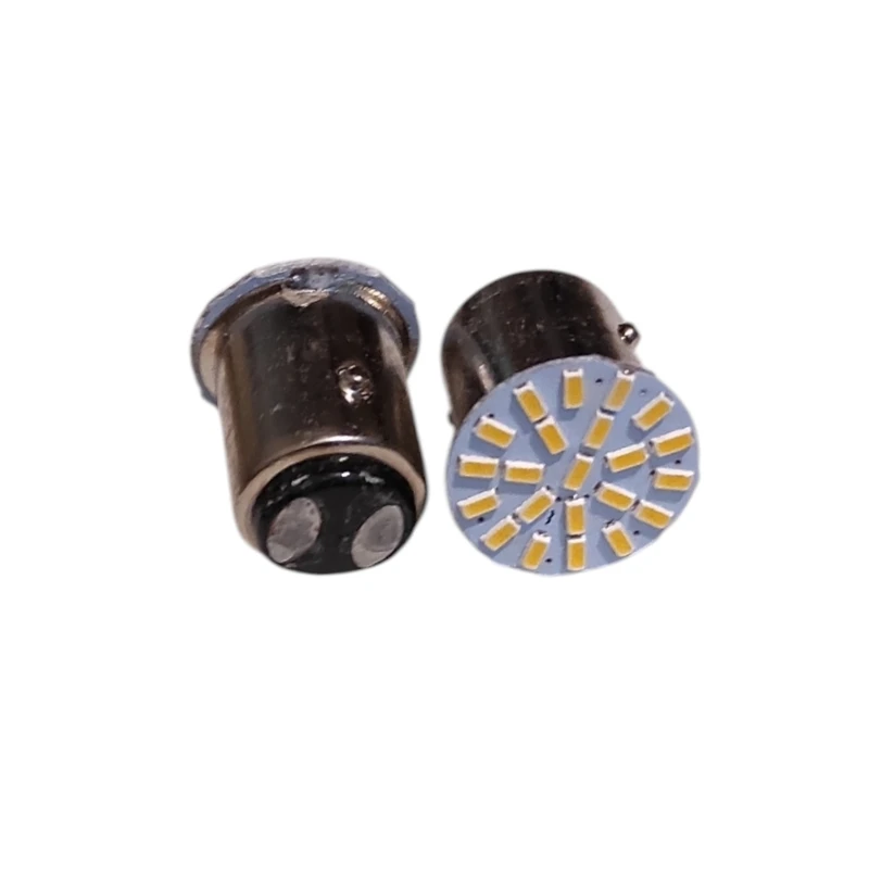 لامپ چراغ عقب خودرو مدل 1157 کد 2LED,AF پایه دو کنتاکت بسته دو عددی