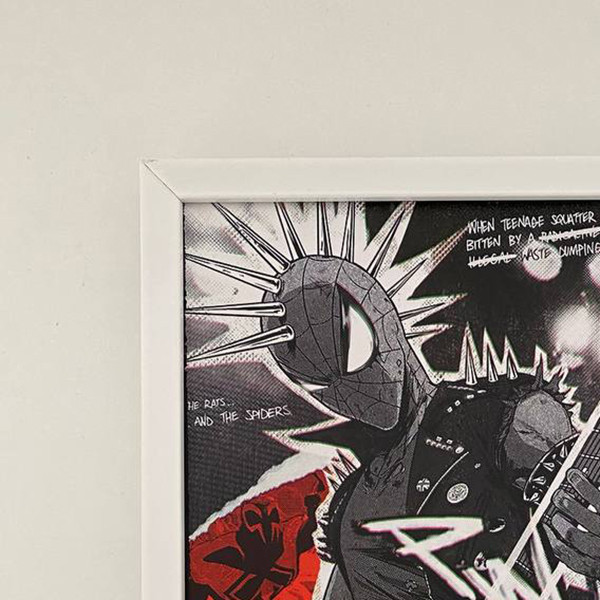 تابلو مدل دکوراتیو طرح اسپایدرمن (مرد عنکبوتی) کد 1016